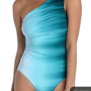 La Blanca Ocean Oasis One Shoulder One Piece